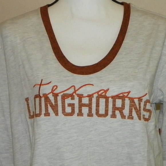 NEW Texas Longhorns Women M Long Sleeve Shirt - Picture 8 of 8